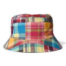 画像8: Reversible Patchwork Bucket Hat リバーシブル パッチワーク バケット ハット (8)