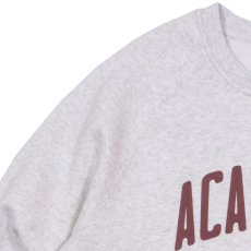 画像2: Varsity Raglan Sleeve Crewneck Sweat Shirt クルーネック スウェット カレッジ スウェット Ash Grey (2)