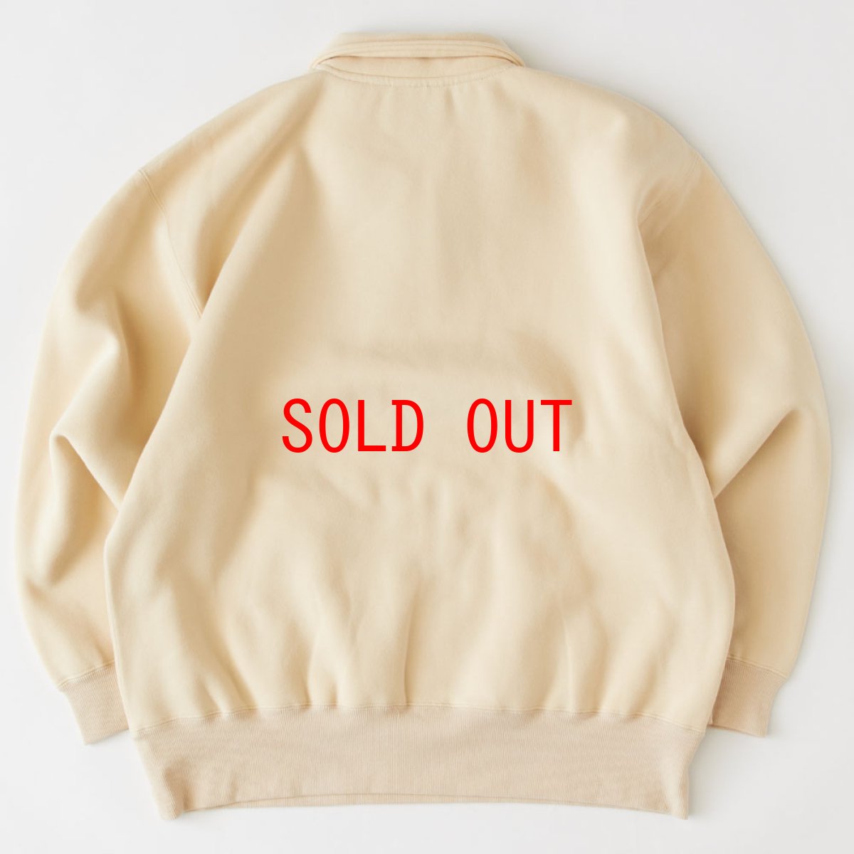 画像3: Halfup Half Zip Sweat ハーフ ジップ スウェット (3)