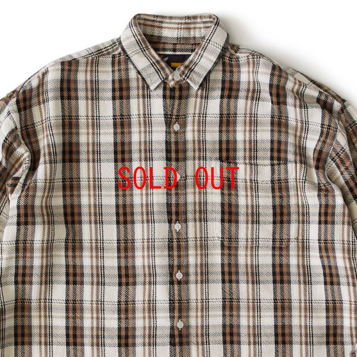 画像4: Gigannel L/S Flannel Shirt チェック ネル BIG シルエット シャツ 長袖 (4)