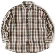 画像2: Gigannel L/S Flannel Shirt チェック ネル BIG シルエット シャツ 長袖 (2)