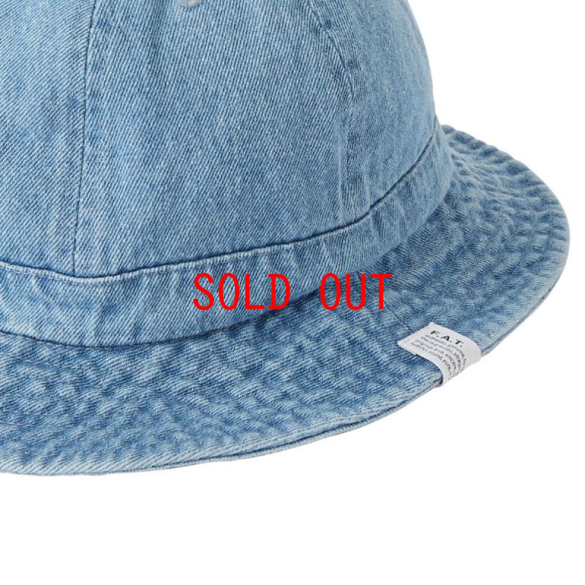画像3: Nicol Metro Hat Denim デニム Vintage ミリタリー メトロ ハット (3)