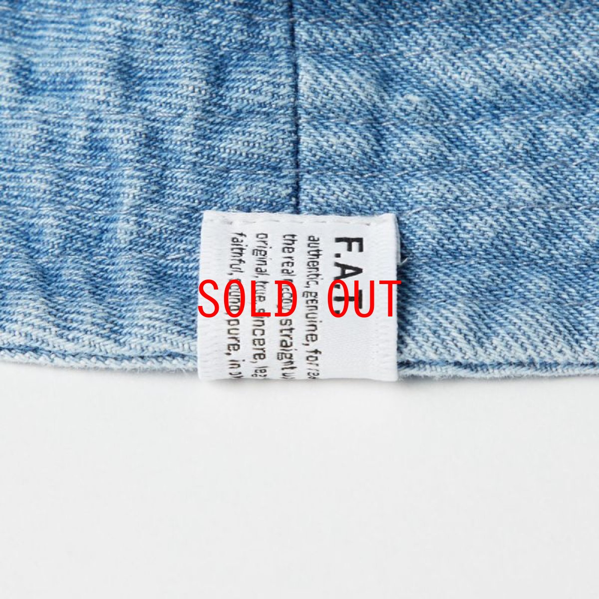 画像5: Nicol Metro Hat Denim デニム Vintage ミリタリー メトロ ハット (5)