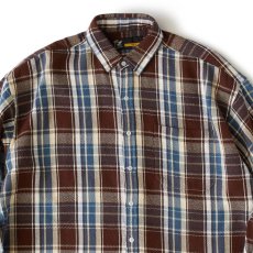 画像4: Gigannel L/S Flannel Shirt チェック ネル BIG シルエット シャツ 長袖 (4)