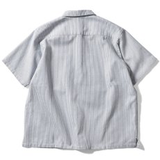 画像3: Ignition Logo Half Zip Work Shirt 半袖 ハーフジップ シャツ Stripe (3)