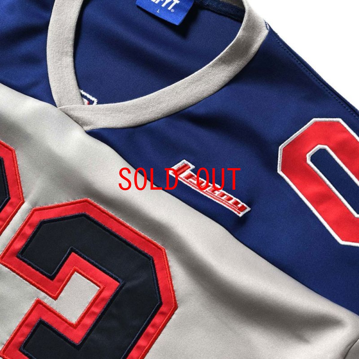 画像11: Flame Logo Football Jersey フットボール ジャージー Gray (11)
