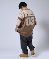 画像10: Flame Logo Football Jersey フットボール ジャージー Brown (10)