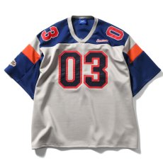 画像2: Flame Logo Football Jersey フットボール ジャージー Gray (2)