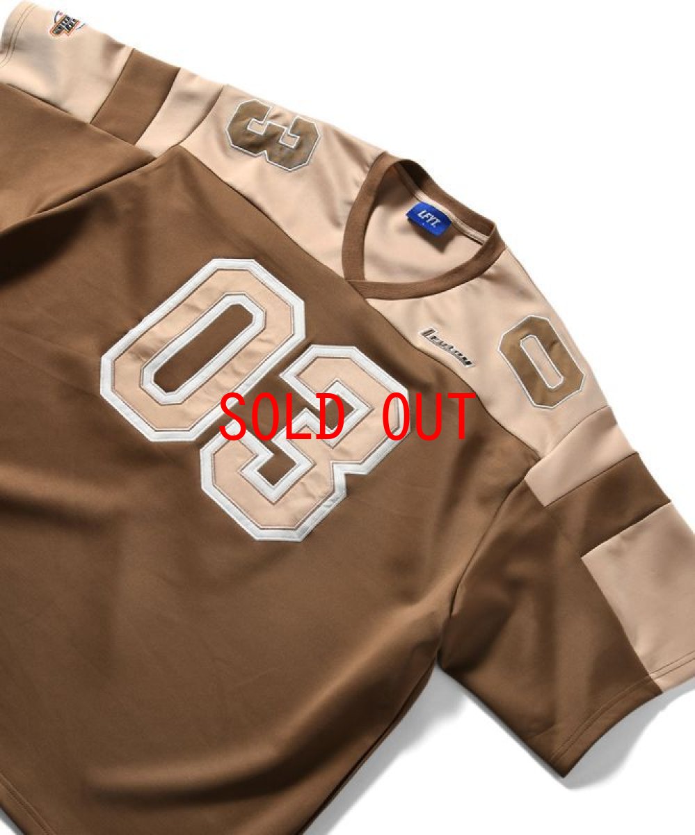 画像6: Flame Logo Football Jersey フットボール ジャージー Brown (6)