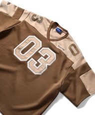 画像6: Flame Logo Football Jersey フットボール ジャージー Brown (6)