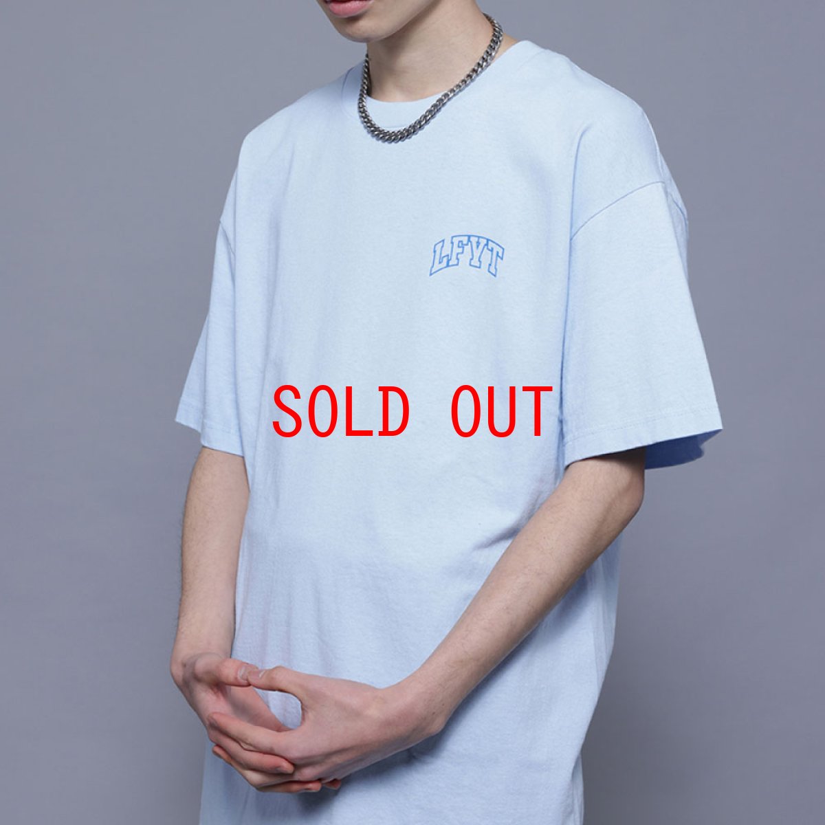 画像5: × Thiago Villas Boas Arch Logo Girls S/S Tee チアゴ ビラス ボアス 半袖 Tシャツ Sax Blue (5)