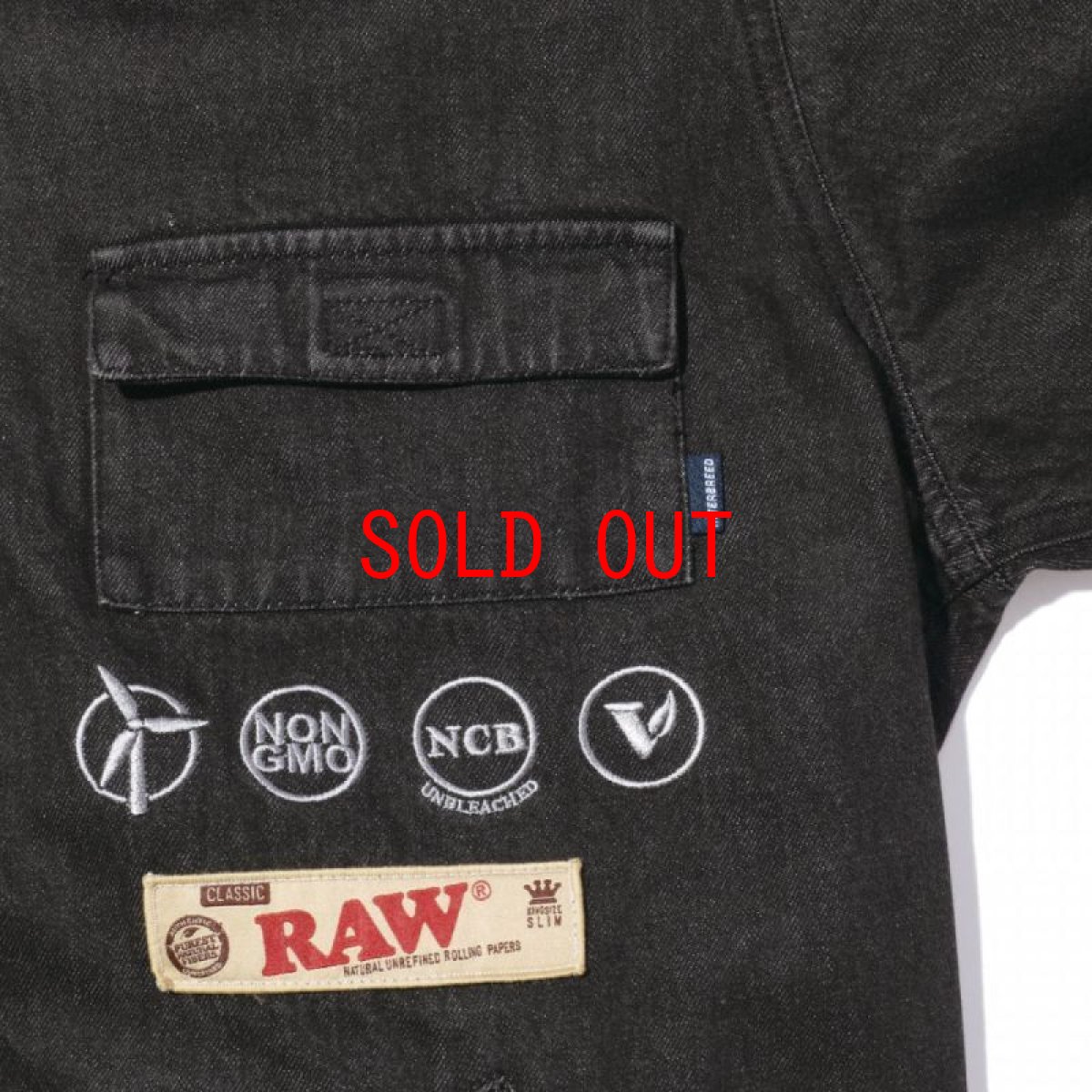 画像4: x Raw Managers Jacket ロウ ジャケット Black (4)