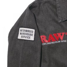 画像9: x Raw Managers Jacket ロウ ジャケット Black (9)