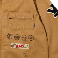 画像8: x Raw Managers Jacket ロウ ジャケット Natural Brown (8)