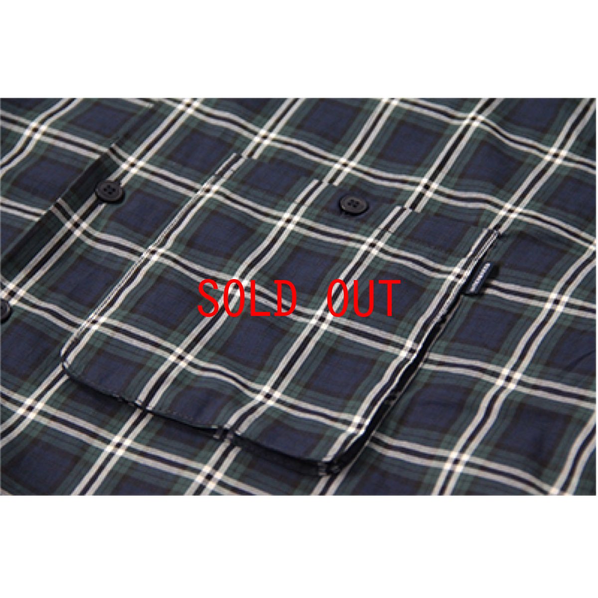 画像5: Patterned Pajama Shits チェック パターン パジャマ シャツ プレイド Navy (5)