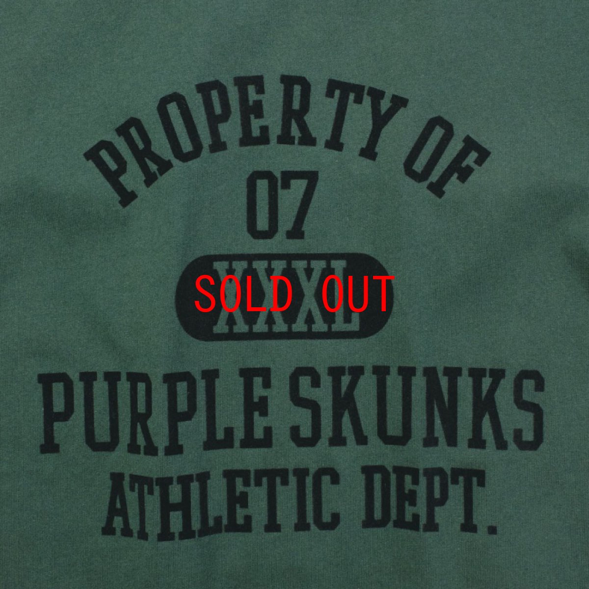 画像5: Skunks Heavyweight Tee ヘビーウェイト カレッジ 半袖 Tシャツ Green (5)