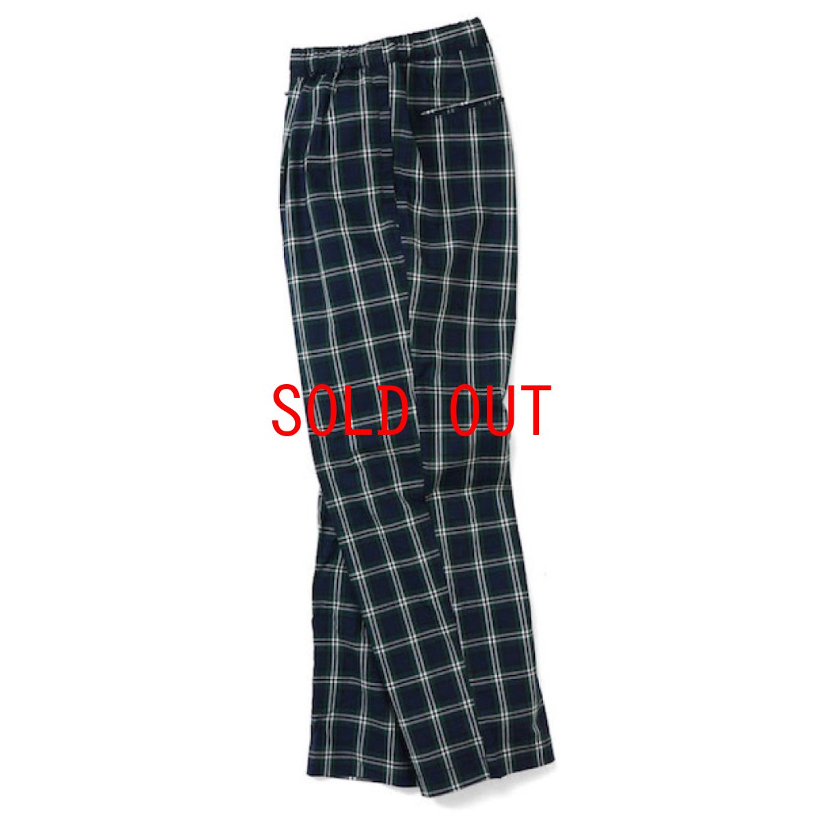 画像6: Patterned Pajama Pants チェック パターン パジャマ パンツ プレイド Navy (6)