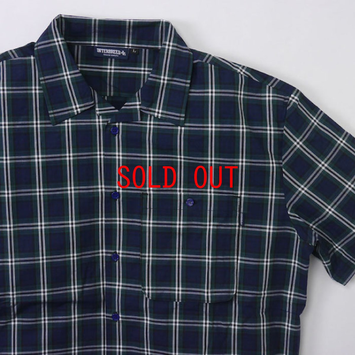 画像3: Patterned Pajama Shits チェック パターン パジャマ シャツ プレイド Navy (3)