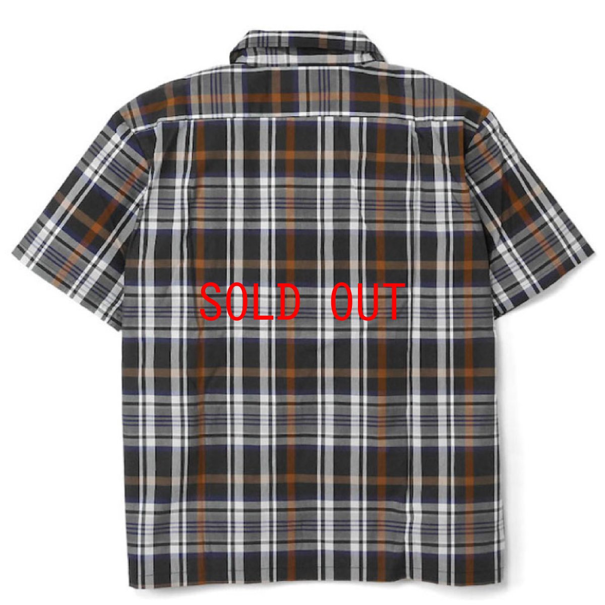 画像2: Patterned Pajama Shits チェック パターン パジャマ シャツ プレイド Brown Plaid (2)