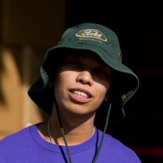 画像2: Field Oval Logo Boonie Hat フィールド オーバル ロゴ ブーニー ハット アウトドア 帽子 Green (2)