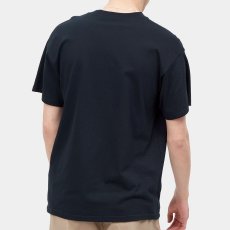 画像6: Upside Down S/S Tee ルーズフィット 半袖 Tシャツ オーガニック コットン Dark Navy (6)