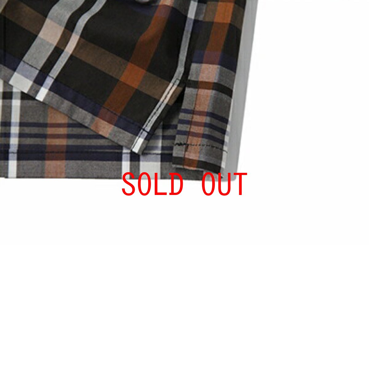 画像7: Patterned Pajama Shits チェック パターン パジャマ シャツ プレイド Brown Plaid (7)