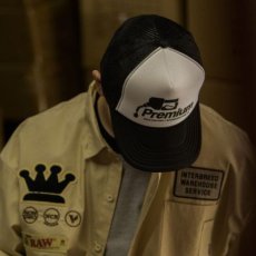 画像7: Pure Oil Trucker Mesh Cap トラッカー メッシュ キャップ 帽子 Royal (7)