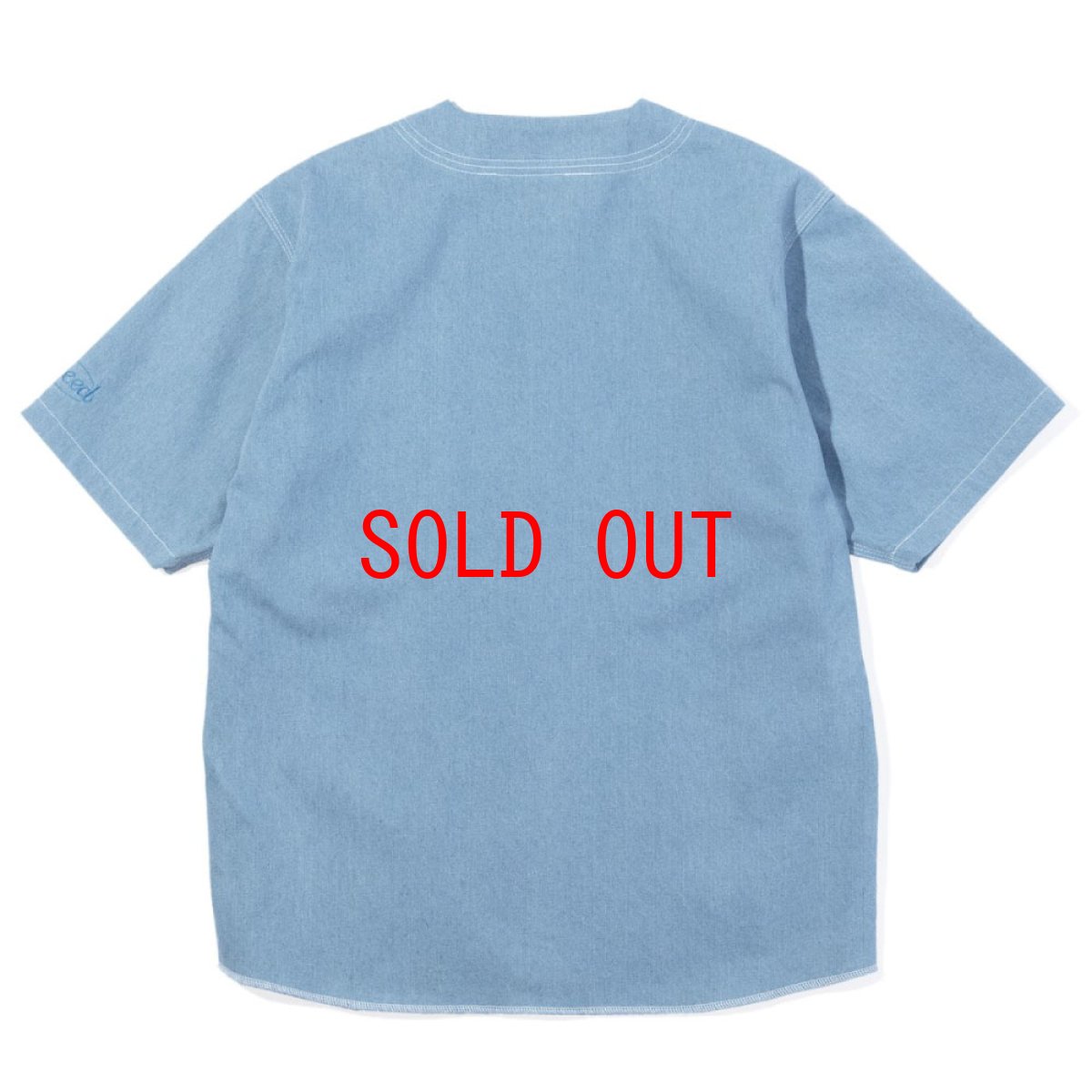 画像3: Summer Game Denim Shirt デニム ベースボール シャツ (3)