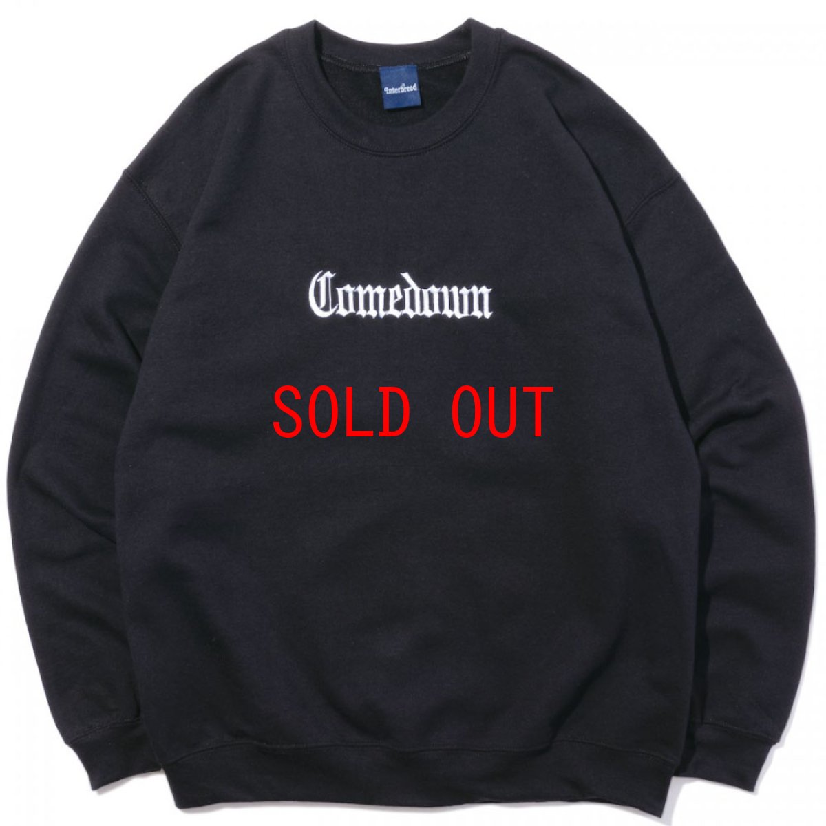 画像1: Comedown Crewneck Sweat Shirt クルーネック スウェット Black (1)