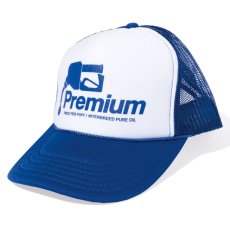 画像1: Pure Oil Trucker Mesh Cap トラッカー メッシュ キャップ 帽子 Royal (1)