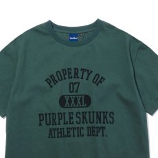 画像2: Skunks Heavyweight Tee ヘビーウェイト カレッジ 半袖 Tシャツ Green (2)