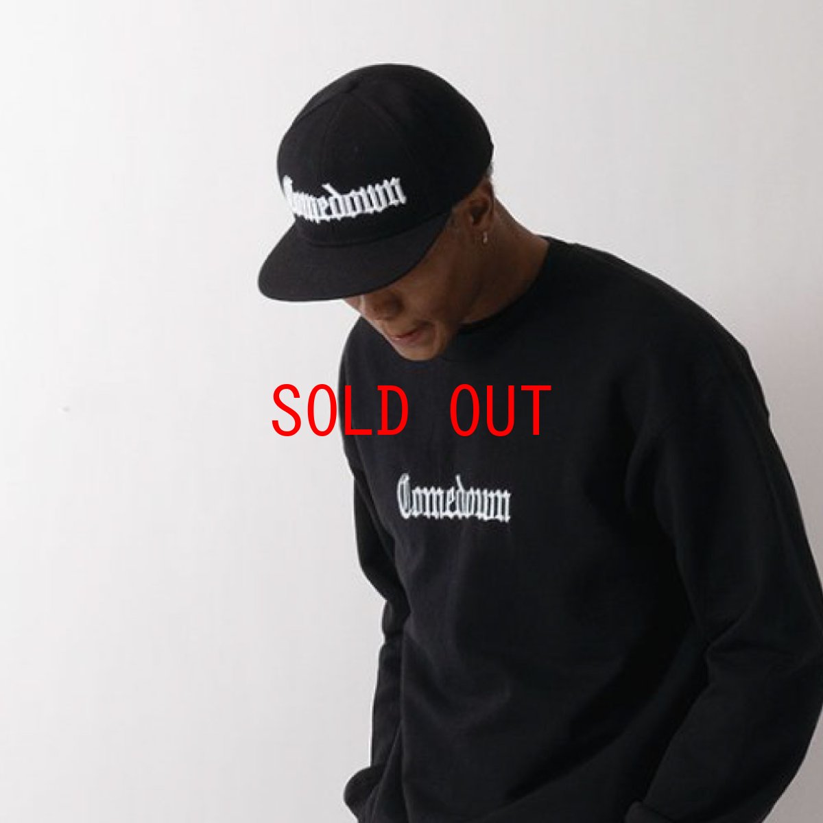 画像9: Comedown Crewneck Sweat Shirt クルーネック スウェット Black (9)