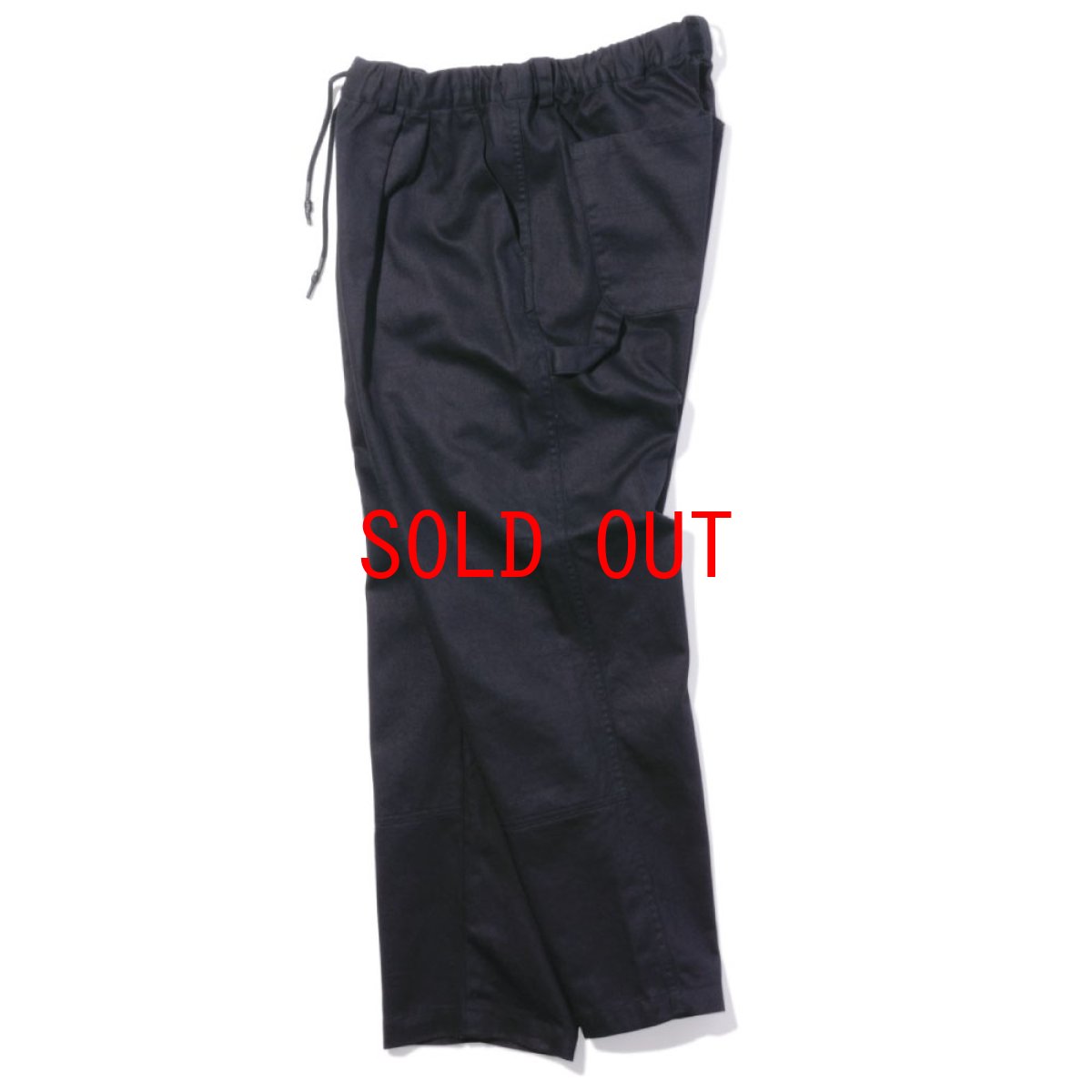 画像4: Easy Fit Carpenter Pants Trouser イージー カーペンター パンツ タック パンツ Black (4)