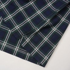 画像11: Patterned Pajama Shits チェック パターン パジャマ シャツ プレイド Navy (11)