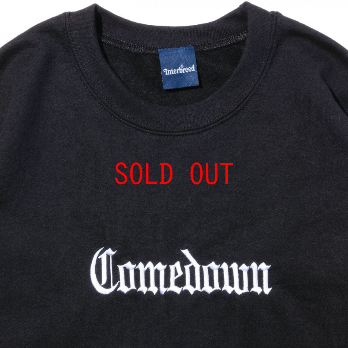 画像7: Comedown Crewneck Sweat Shirt クルーネック スウェット Black (7)