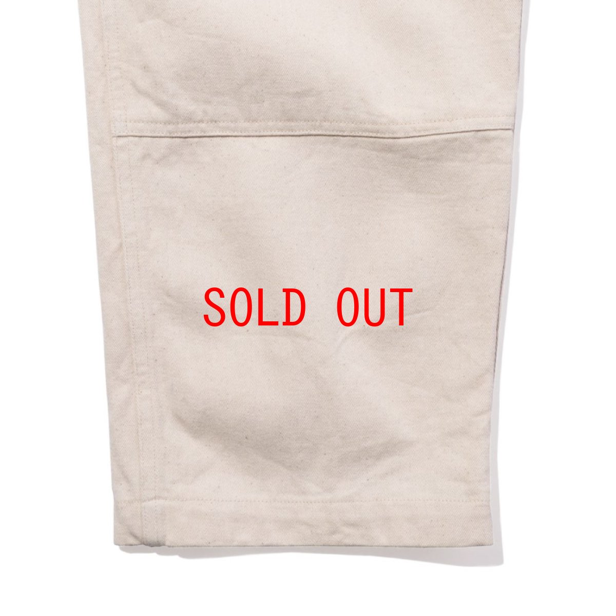 画像9: Easy Fit Carpenter Pants Trouser イージー カーペンター パンツ タック パンツ Ivory (9)