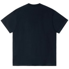 画像2: Upside Down S/S Tee ルーズフィット 半袖 Tシャツ オーガニック コットン Dark Navy (2)