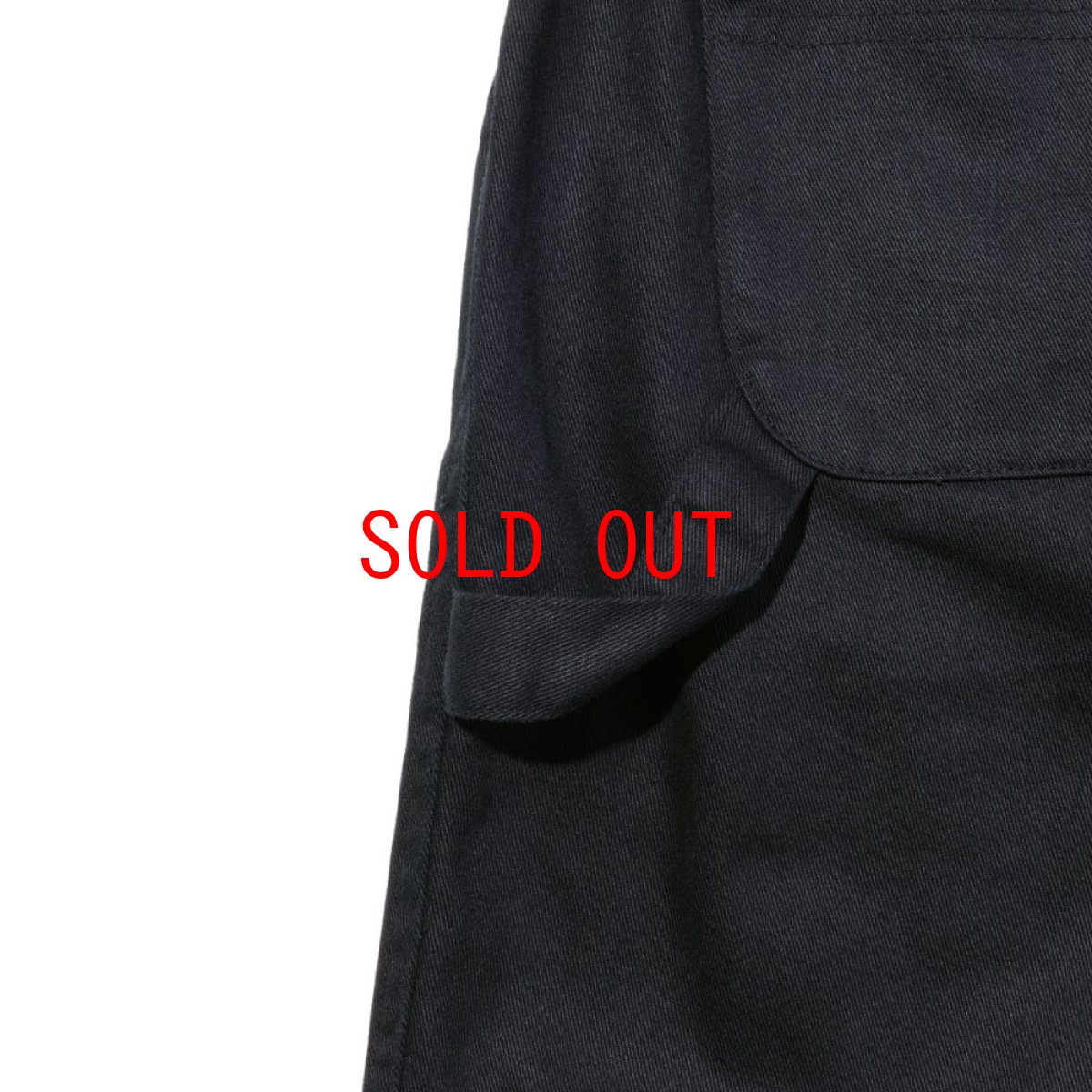 画像6: Easy Fit Carpenter Pants Trouser イージー カーペンター パンツ タック パンツ Black (6)