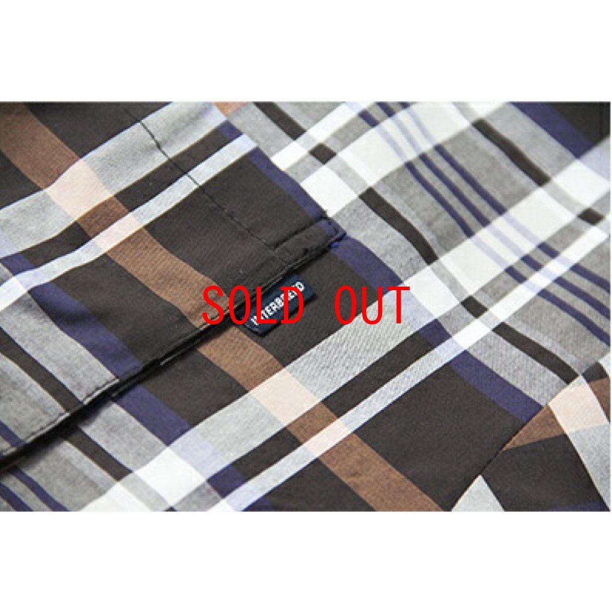 画像8: Patterned Pajama Shits チェック パターン パジャマ シャツ プレイド Brown Plaid (8)