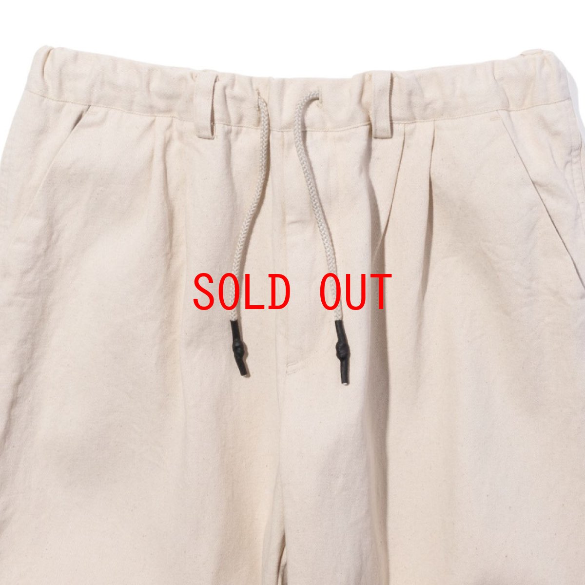 画像5: Easy Fit Carpenter Pants Trouser イージー カーペンター パンツ タック パンツ Ivory (5)