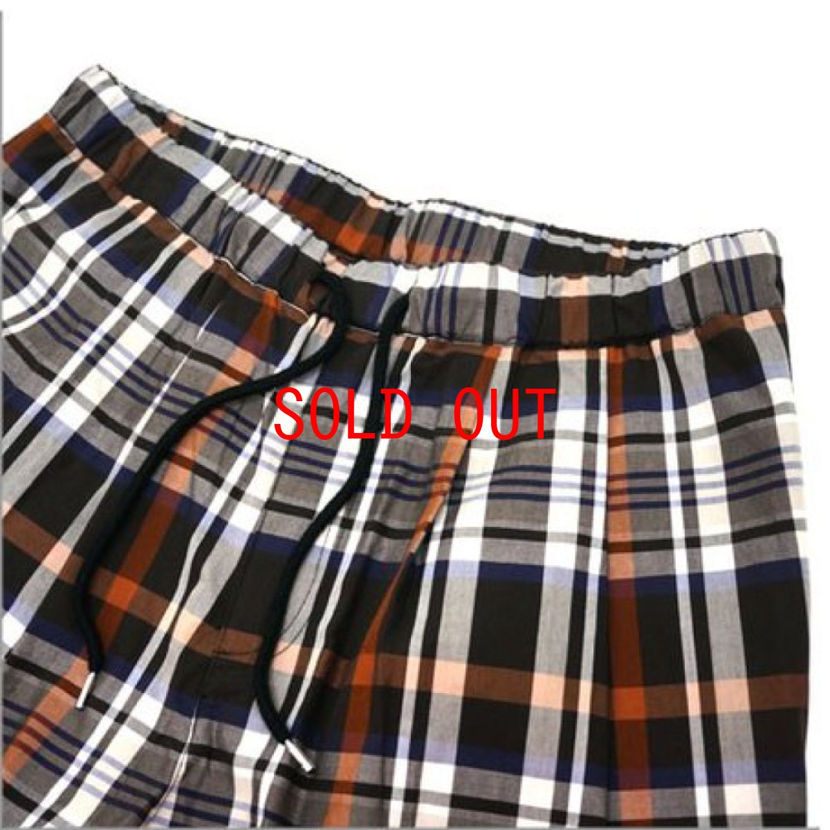 画像3: Patterned Pajama Pants チェック パターン パジャマ パンツ プレイド Brown Plaid (3)