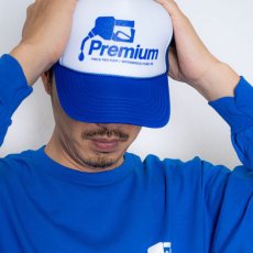 画像6: Pure Oil Trucker Mesh Cap トラッカー メッシュ キャップ 帽子 Royal (6)