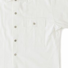 画像6: Foundation S/S Work Shirt 半袖 ワーク シャツ　White (6)