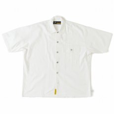 画像2: Foundation S/S Work Shirt 半袖 ワーク シャツ　White (2)