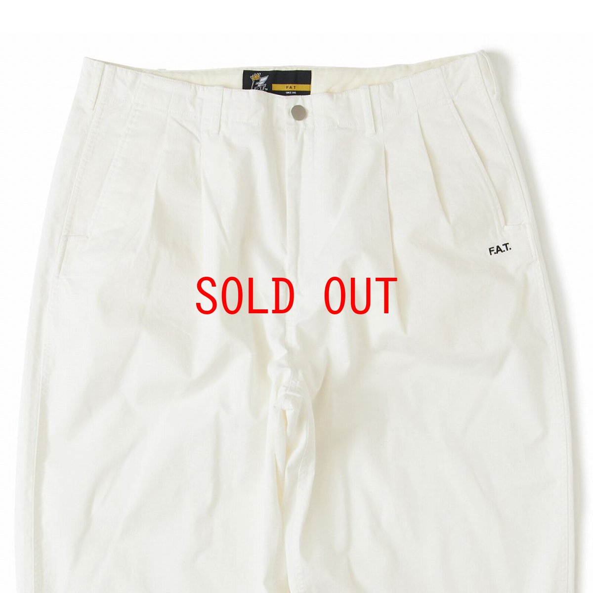 画像5: Aesthetic Pants チノ パンツ リラックス チノパン White (5)