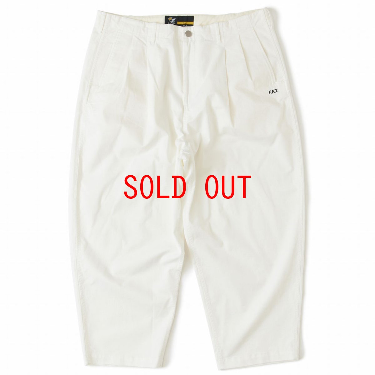 画像2: Aesthetic Pants チノ パンツ リラックス チノパン White (2)