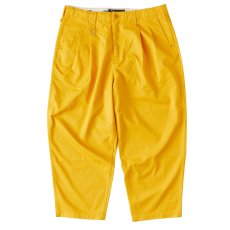 画像2: × Dickies Biggies Wide Chino Pants ディッキーズ ワイド チノ パンツ Yellow (2)