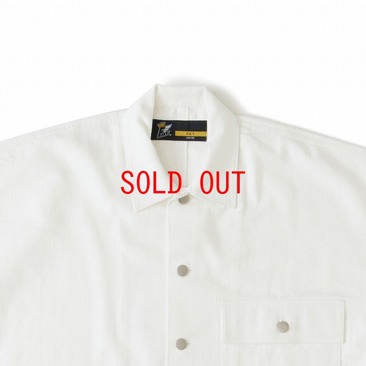 画像4: Foundation S/S Work Shirt 半袖 ワーク シャツ White (4)