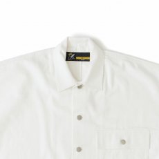 画像4: Foundation S/S Work Shirt 半袖 ワーク シャツ　White (4)