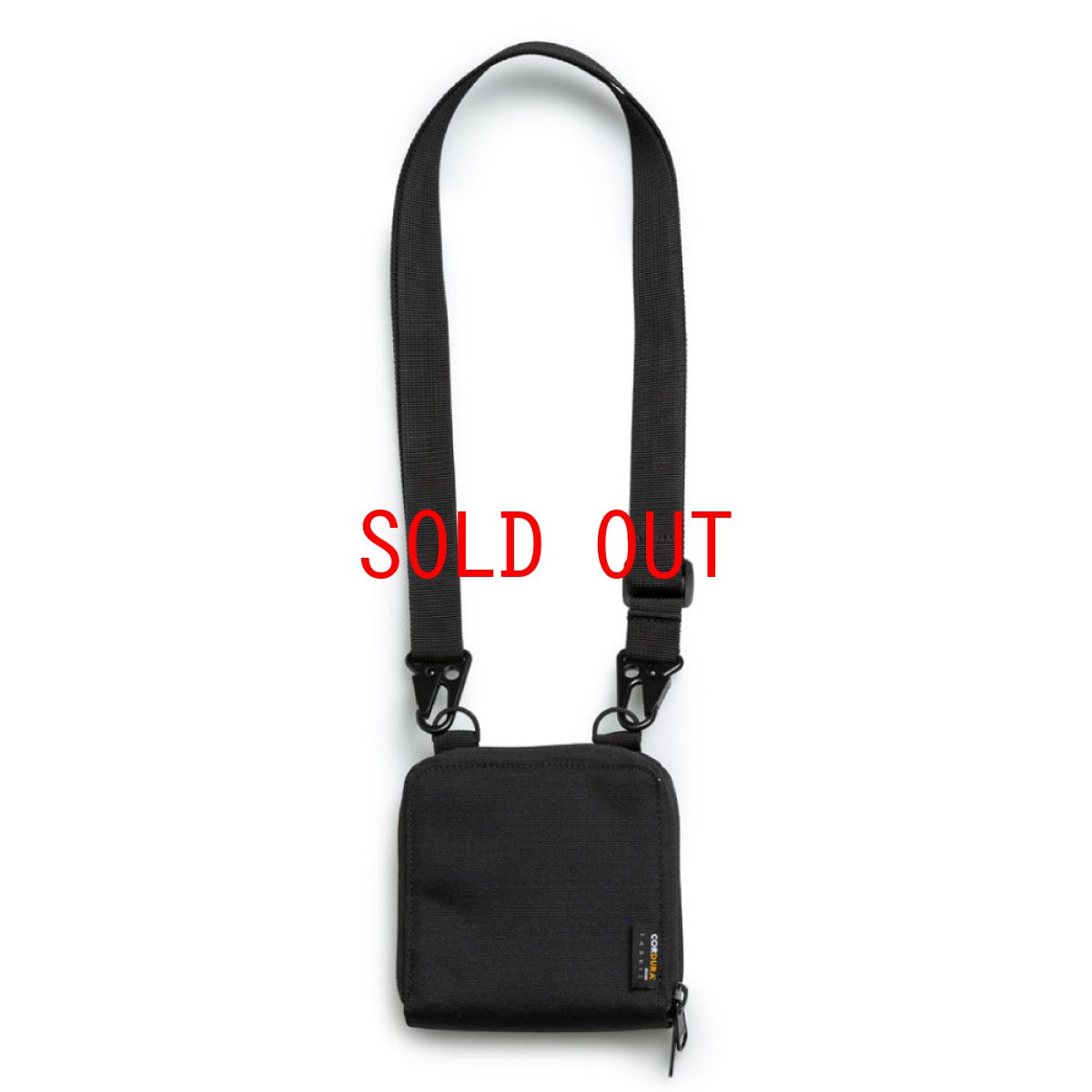 画像4: Payton Detachable Wallet ショルダー ウォレット ポーチ Black (4)